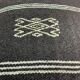 Vintage turkish kilim cushion cover , 55 x 55 cm