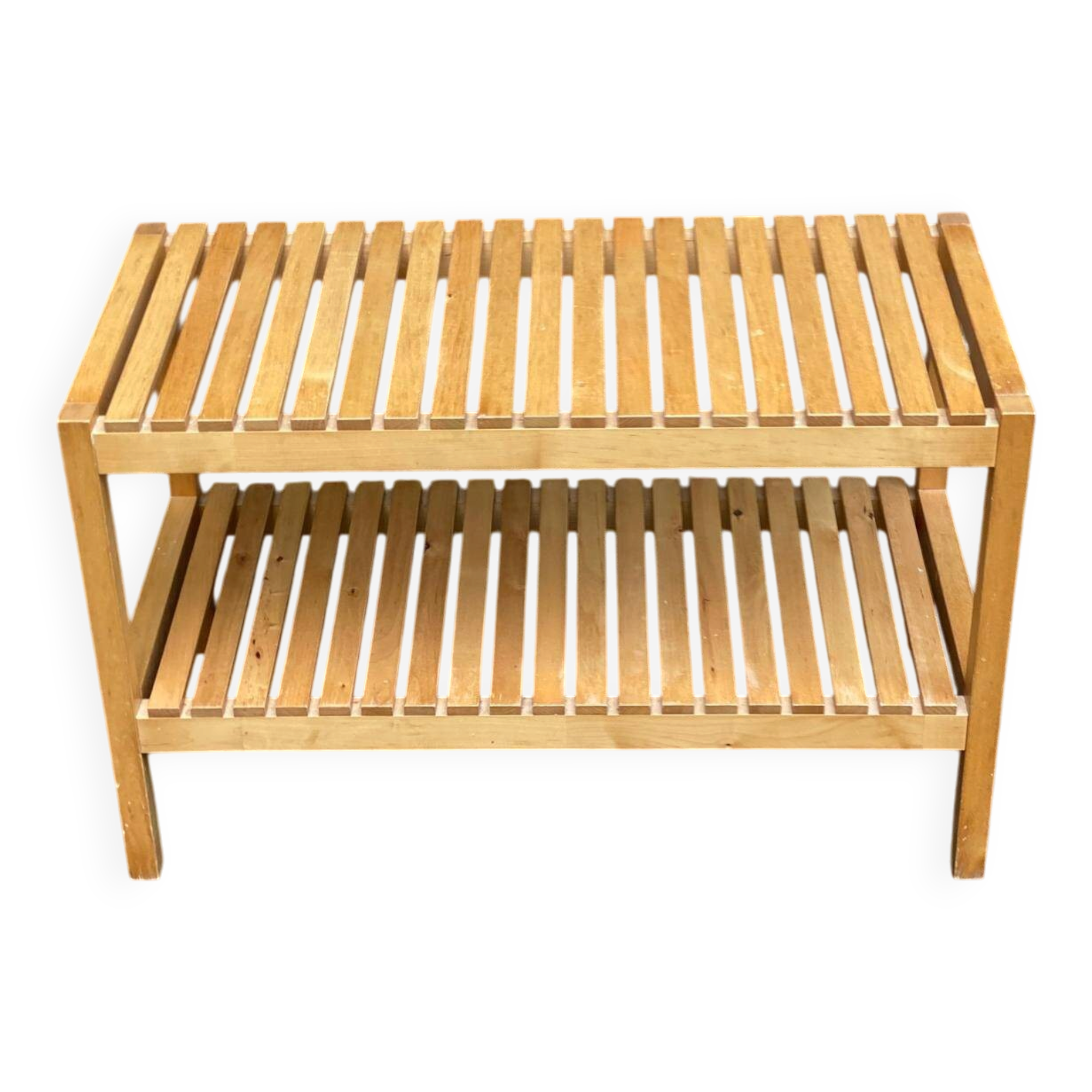 Scandinavian solid wood bench - Ikea Molger