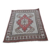 Vintage handmade Turkish rug 116x122 cm