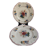 Assiettes à dessert Sarreguemine