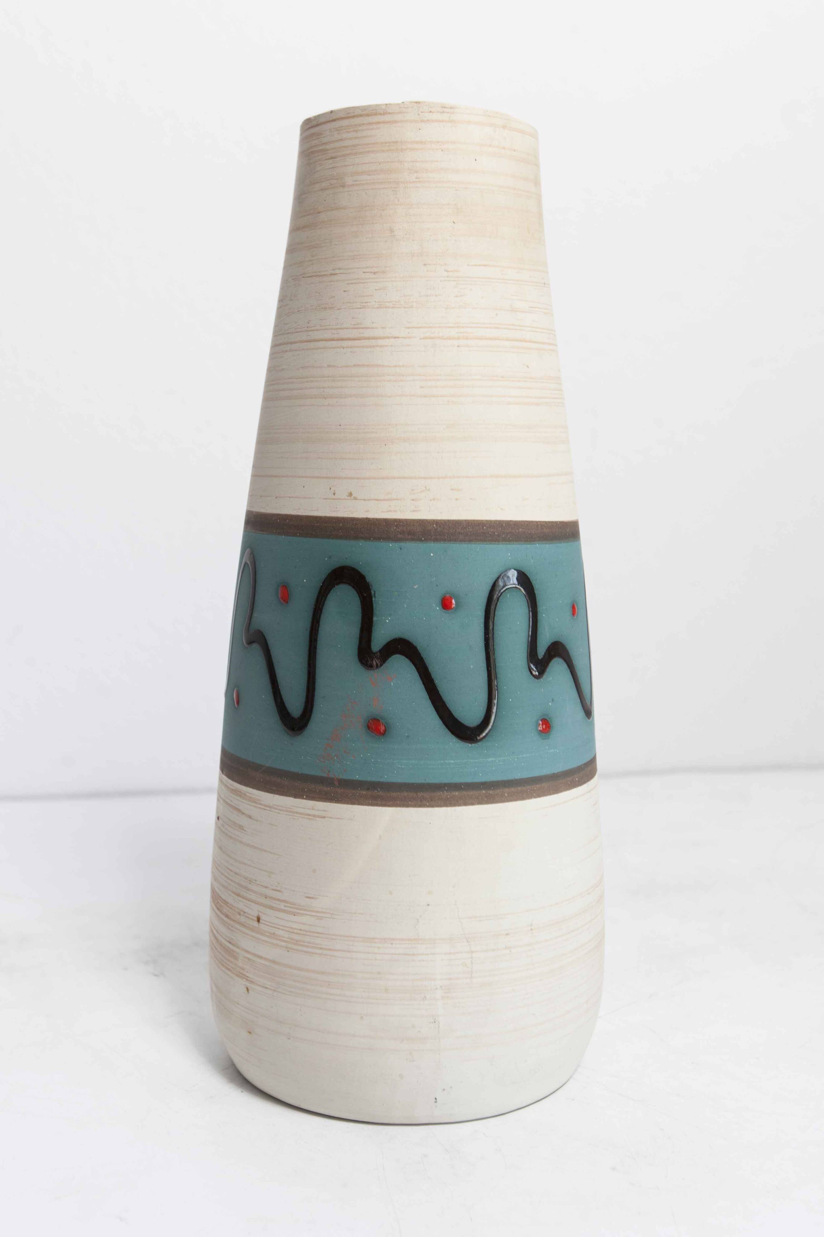 Grand vase West germany 1950 34cm en céramique