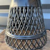 Black plastic pot cover 50s-60s