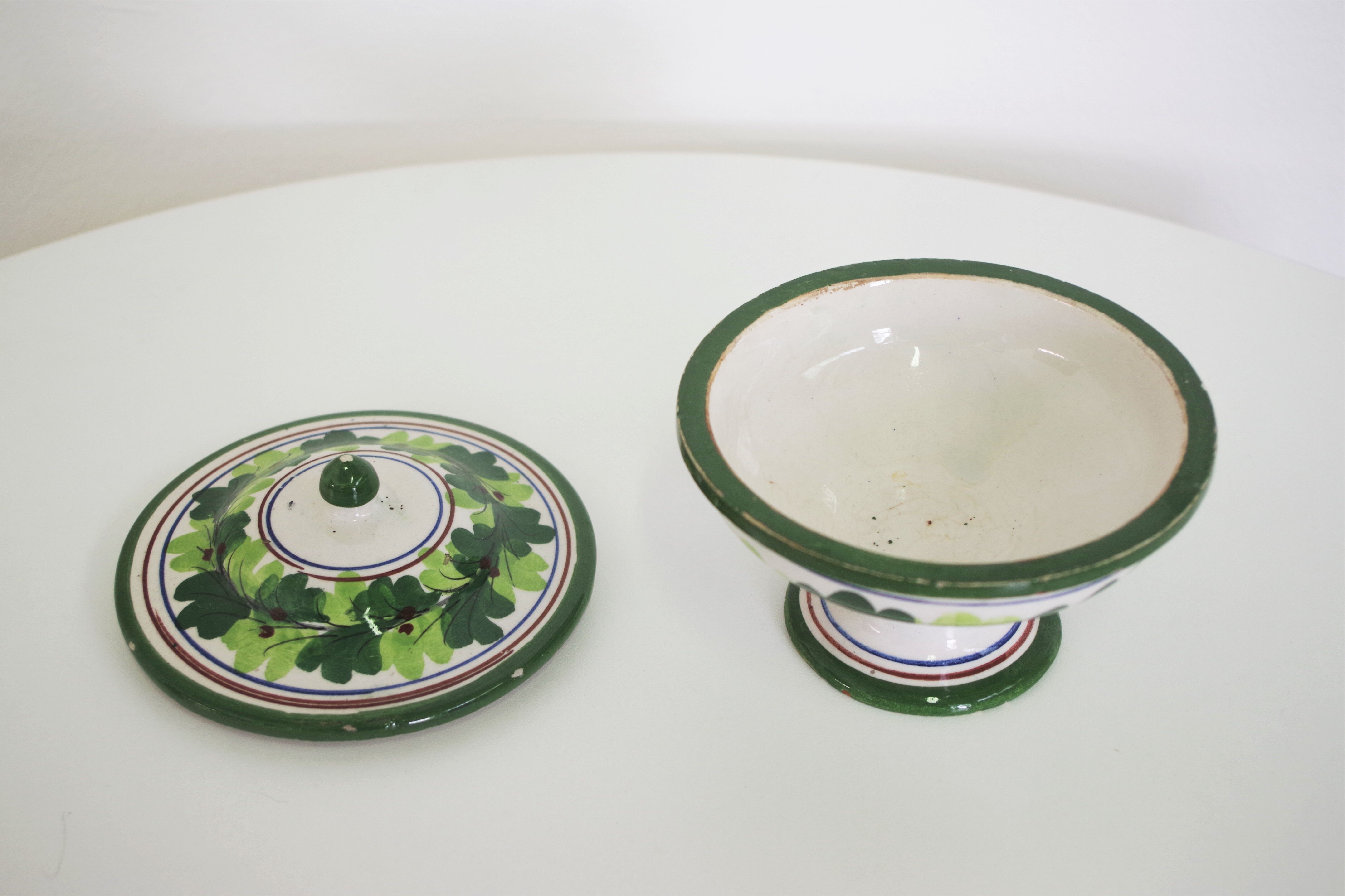 Assiette bonbon de capodimonte, 1960