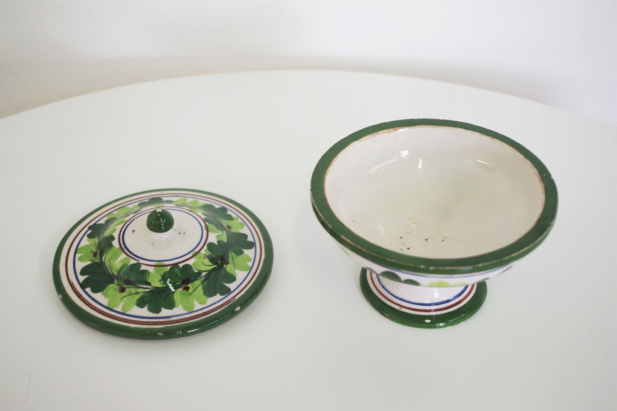 Assiette bonbon de capodimonte, 1960