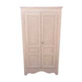Painted cupboard made of solid wood