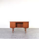 Mid-Century Modern Danish Teak Executive Desk, 1960s