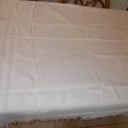 Linen cotton tablecloth