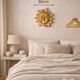 Beau Soleil mural doré – style Line Vautrin / esprit Roi Soleil