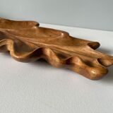 Vide-poche en bois sculpté 50cm