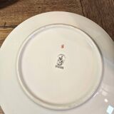 Set of Cérabel porcelain soup and dinner plates from Baudour