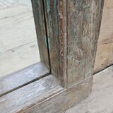 Burmese teak mirror