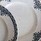 6 vintage ironstone dinner plates – Andrinople series - Moulin des Lou