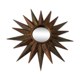 Sun 1960 vintage mirror 30x30cm