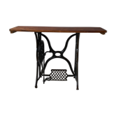 Industrial side table