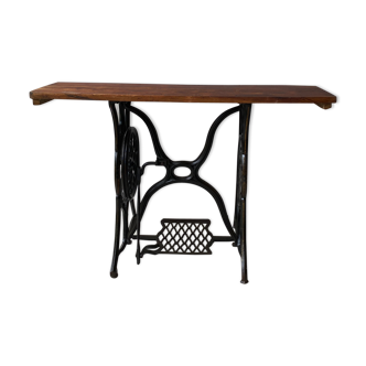 Industrial side table