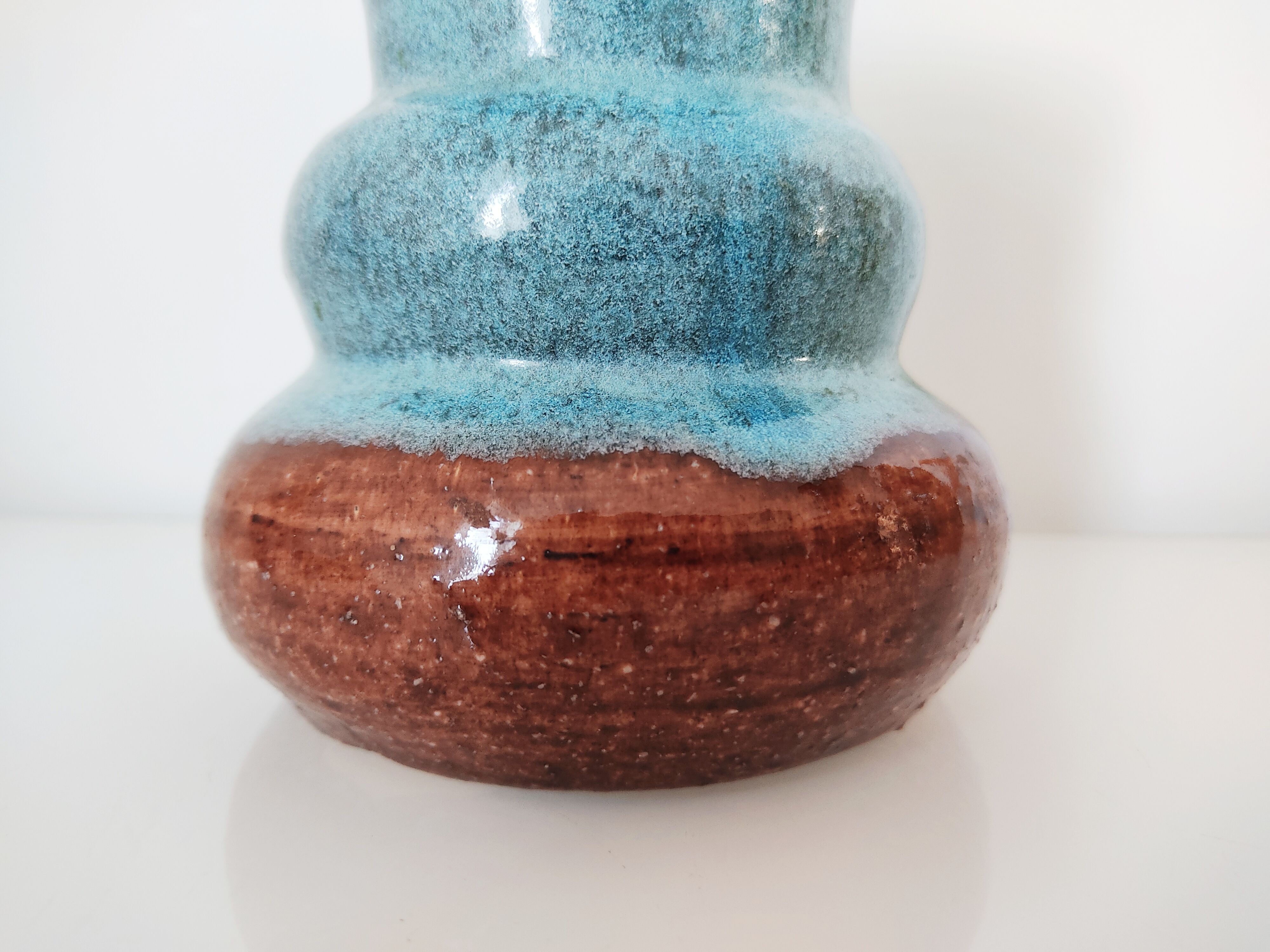 Ceramic vase Accolay signed