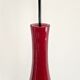 Suspension en verre rouge 'Bang' par Jacob E. Bang pour Fog & Mørup, Danemark 1960's