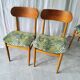 Suite de 6 chaises années 60