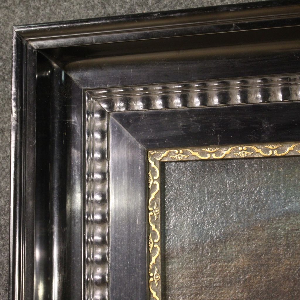Portrait antique d’une dame de la seconde moitié du 17ème siècle