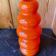 Orange opaline vase IKEA 90