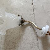 Art Nouveau tulip wall lamp