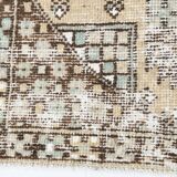 3x6 Shades Of Beige & Brown Classic Vintage Rug, 104x174Cm SK 17854