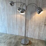 Vintage chrome floor lamp