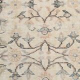 6x10 Vintage Faded Brown & Beige Classic Vintage Rug