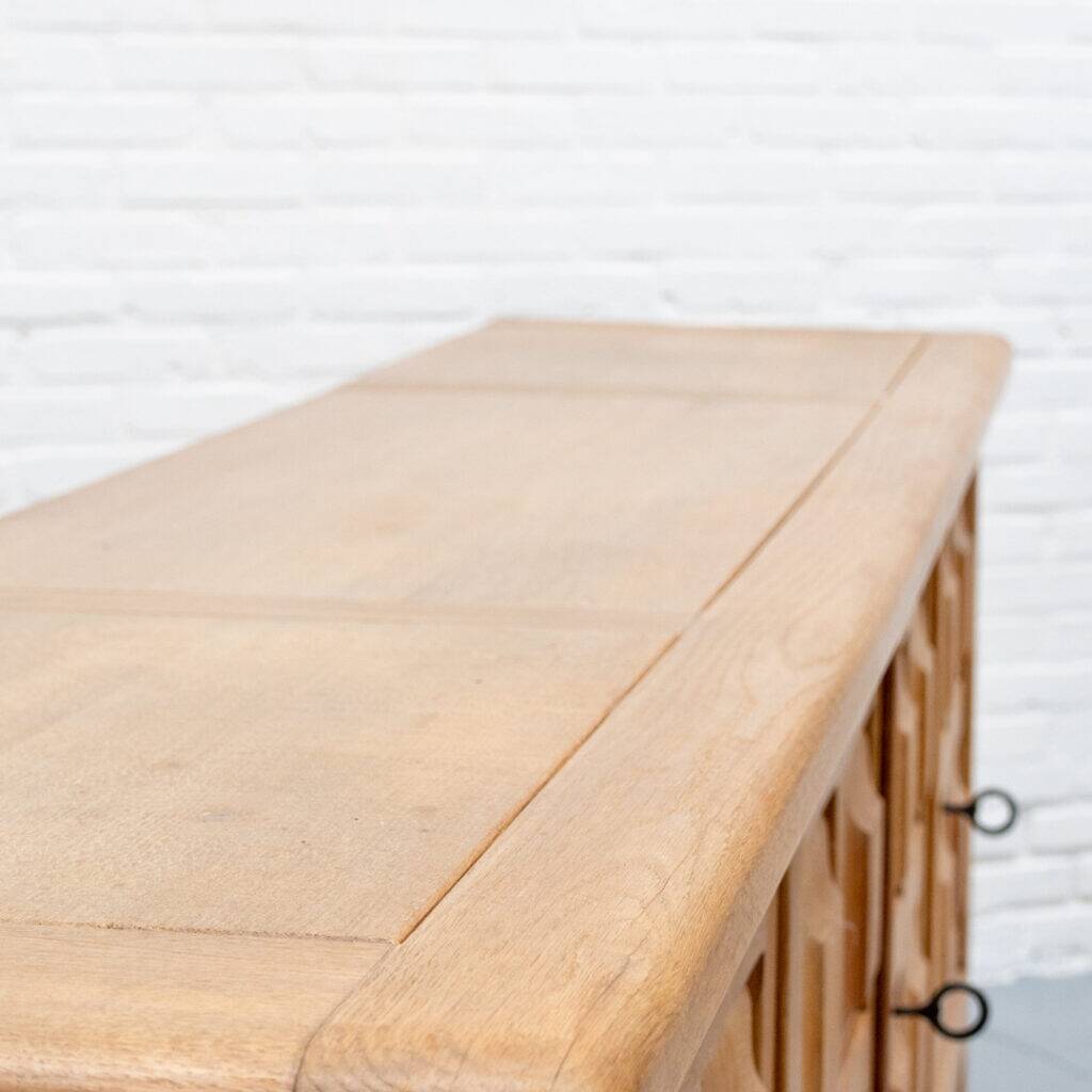 Brutalist French sideboard 1970s