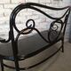 Banquette Thonet laqué noir