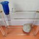 Console year 70 altuglas Romeo Rega Hollywood Regency