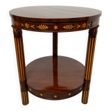 Table d'appoint Empire incrustée vers 1800
