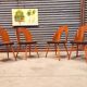 Set of 4 Antonin Suman chairs for Tatra Nabytok 1960