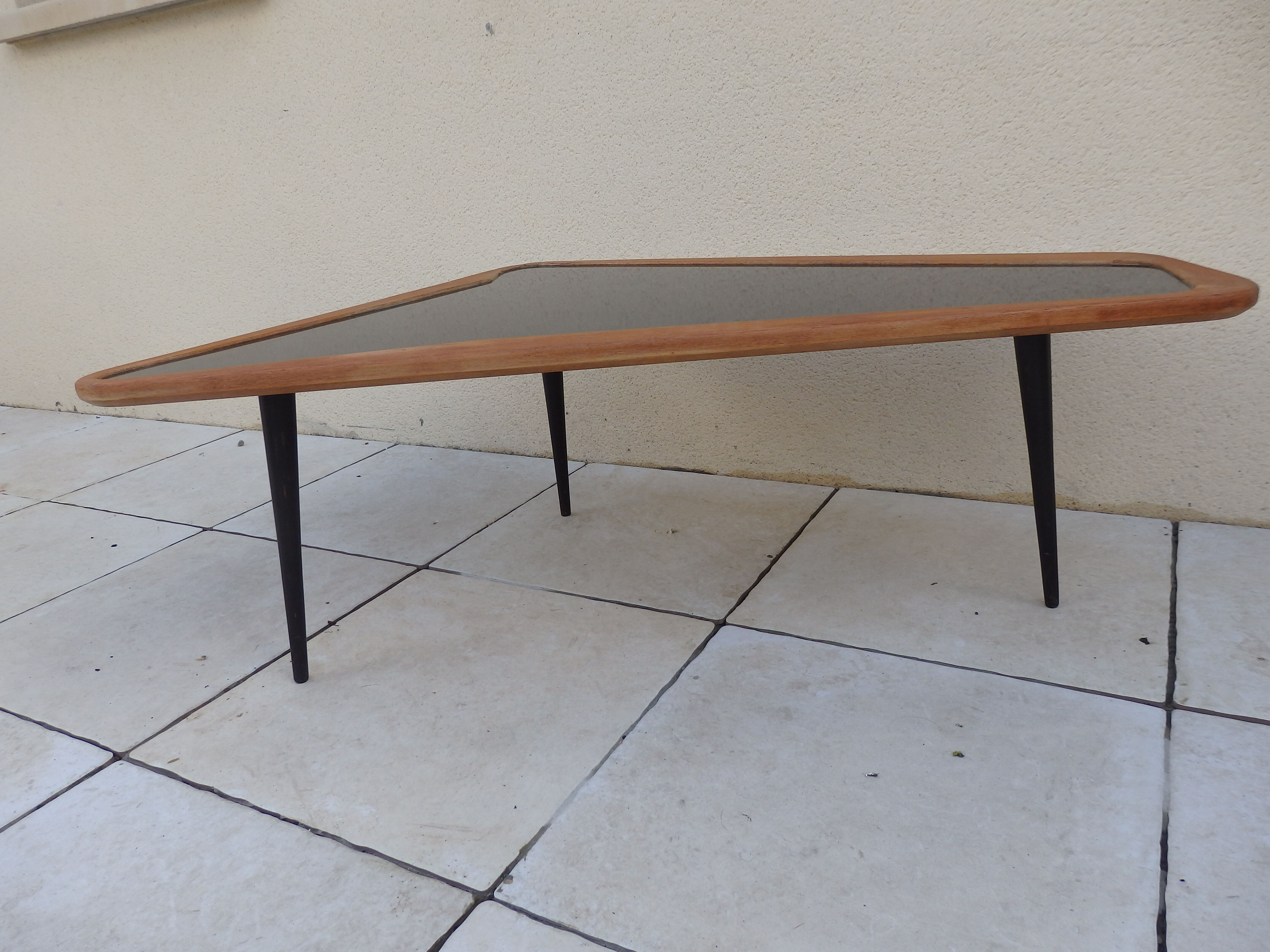 Table basse par Charles Ramos pour Castanaletta, 1950