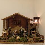 Crèche de Noël vintage