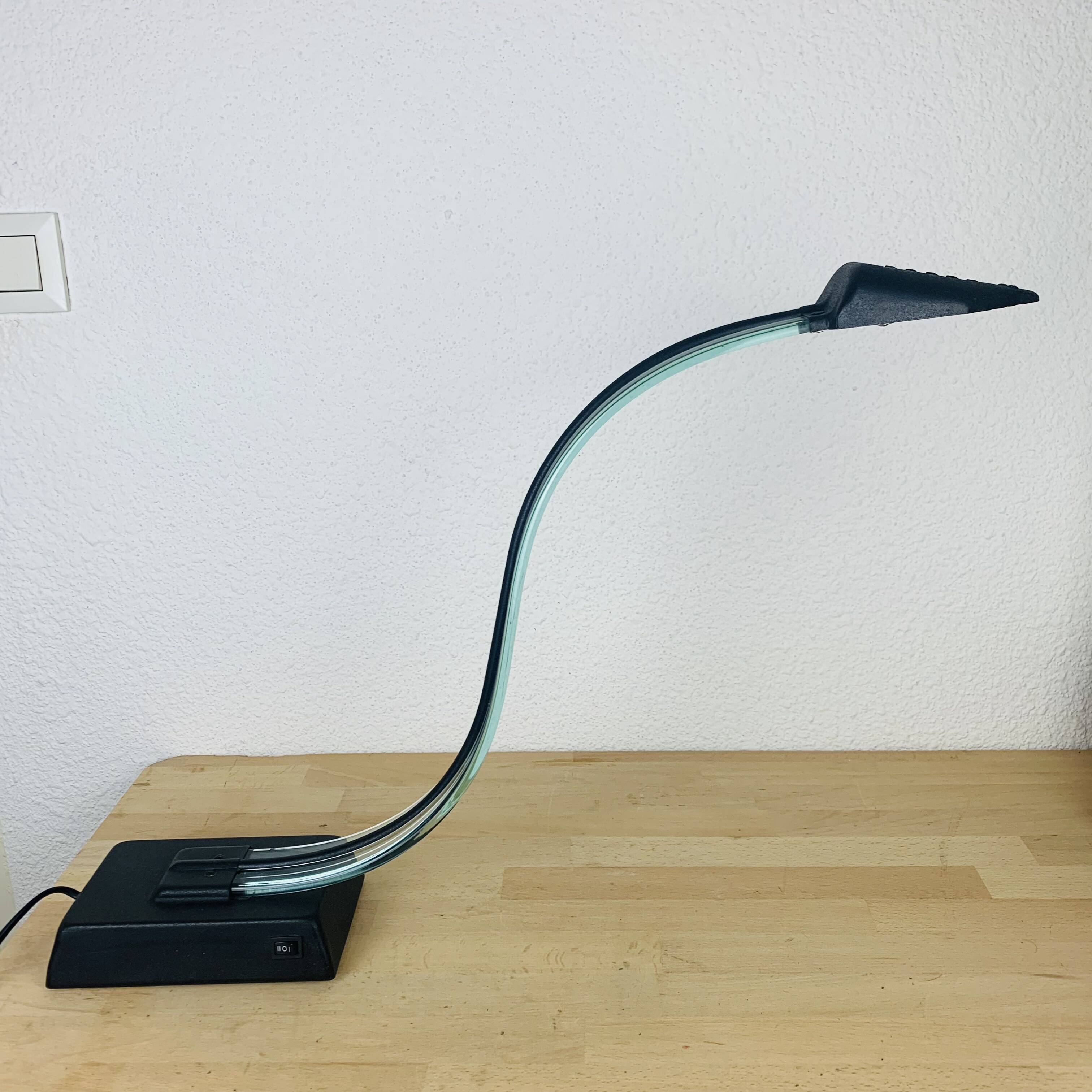 80s designer cobra lamp