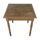 Table carrée en chêne massif