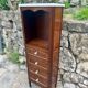 Small Louis XVI style Mahogany and mahogany veneer chiffonier