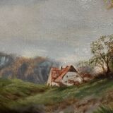 Tableau HST Marine post-impressionist