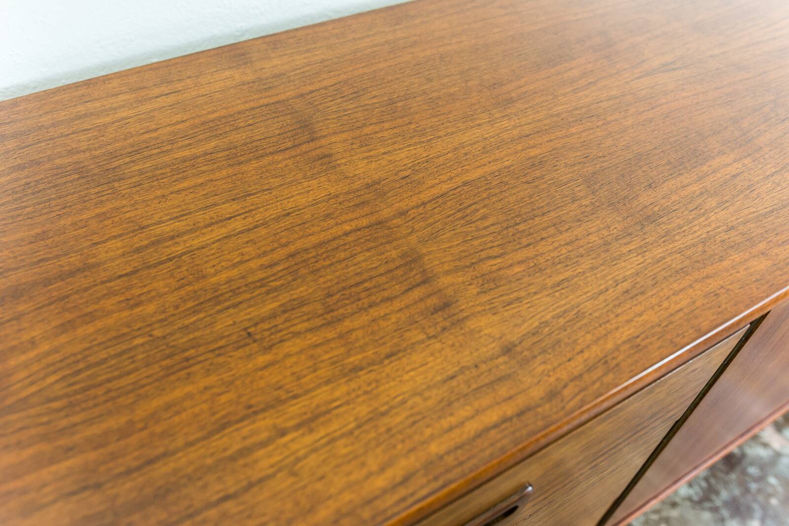 Vintage Walnut Sideboard By Bfm, 1960s, Poland