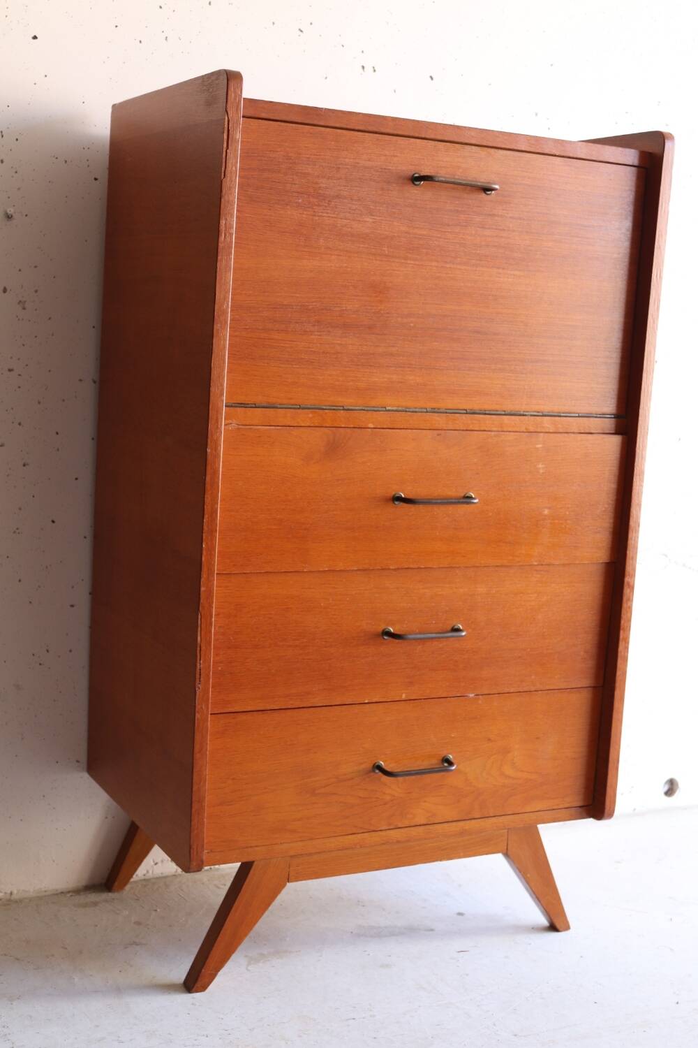 Chiffonnier secrétaire années 50