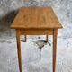 Vintage drawer table or desk in light wood 1950