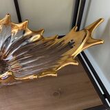 Vintage crystal fruit basket