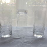 6 glasses Baccarat Nancy