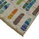 Tapis boho recyclé turc fait main 206 cm x 283 cm