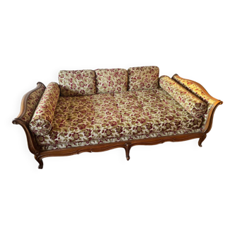 Large LOUIS XV style sofa bed