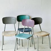 Chaises d'école, ensemble de 4