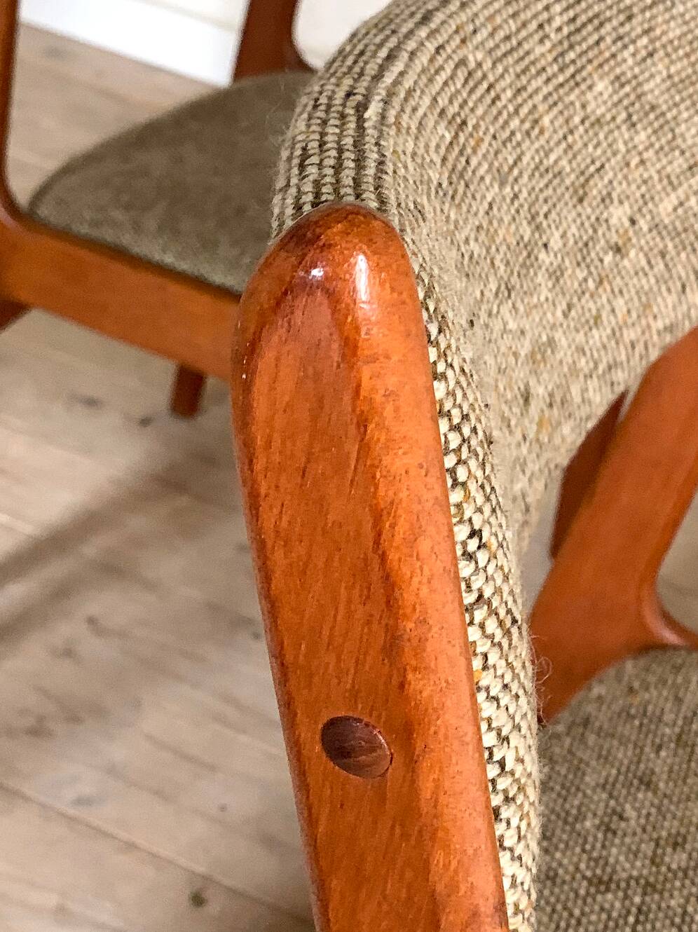 Vintage Scandinavian teak chairs