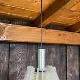 Suspension in plexi and stainless steel from the 70s