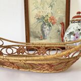 Basket of woven straws, 1900s